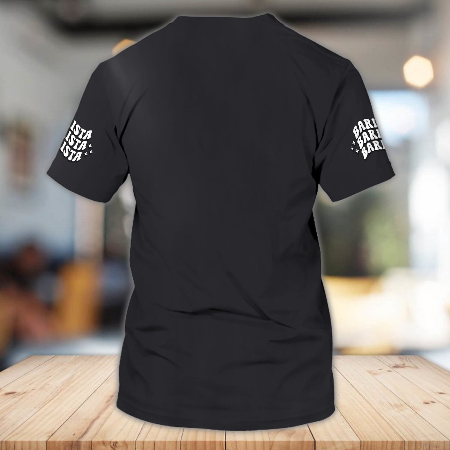 Customized Name Barista T Shirt 3D All Over Print Shirt For Barista Uniform Gift For Barista Bartender TO1748