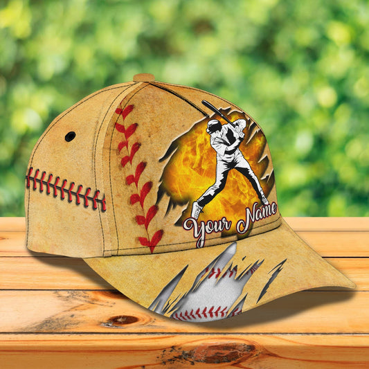 3D Classic Cap Baseball Personalized Name Cap 686 Tendpins CA0551