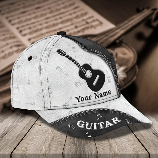 3D Classic Cap Guitar 1 Personalized Name Cap Tendpins CA0672