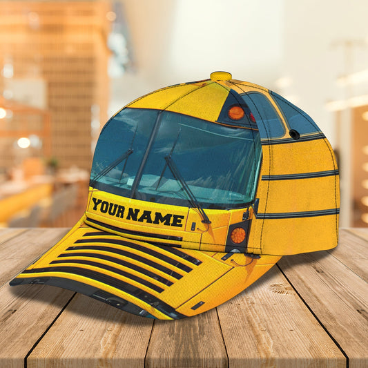 3D Classic Cap Bus Driver 2 Personalized Name Cap Tendpins CA0837