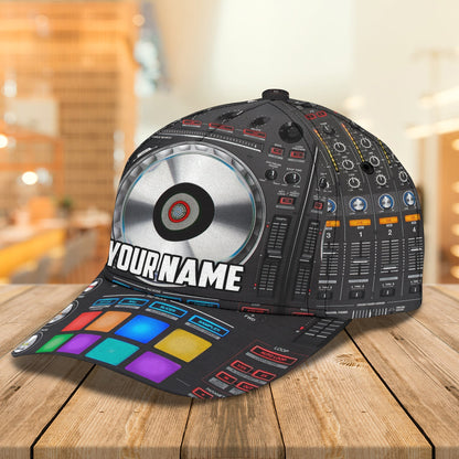 3D Classic Cap Dj Personalized Name Cap Tendpins CA0731