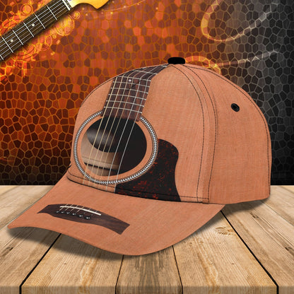 3D Classic Cap Guitar Personalized Name Cap Fuly 8 Tendpins CA1848