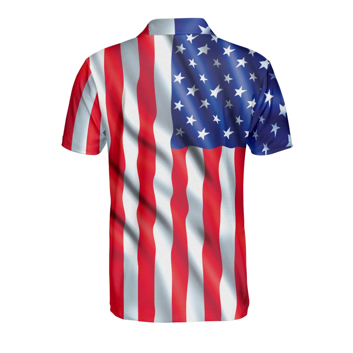 American Flag Eagle Rip Cool Patriotic Polo Shirt EG0017