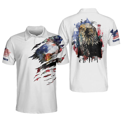 Eagle American Polo Shirt For Men Independence Outfit EG0009