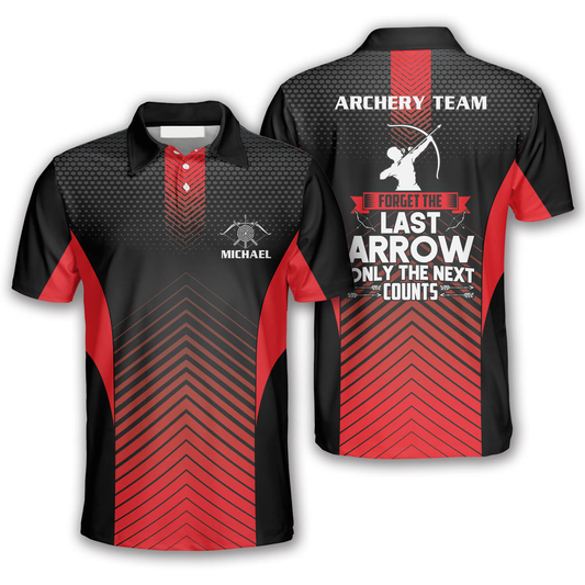 Archery Red Last Arrows Custom Archery Shirts For Men, Idea Gift for Team Archery AO0033