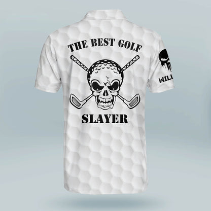 The Best Golf Slayer Men's Golf Polo Shirt GM0054