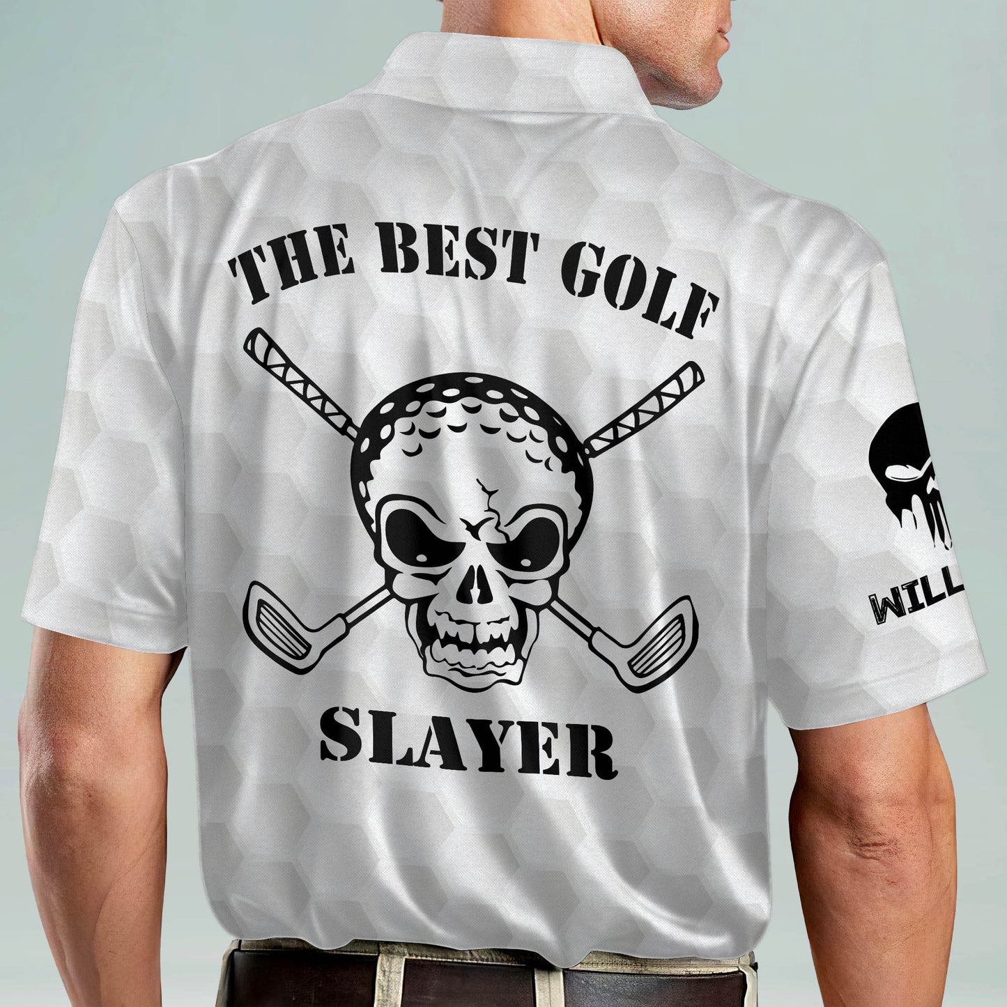 The Best Golf Slayer Men's Golf Polo Shirt GM0054