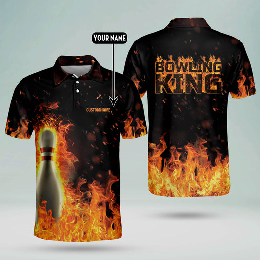 Custom Fire Funny Bowling Shirts BM0011