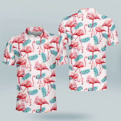 Floral Tropical Sports Golf Polo Shirt GM0379