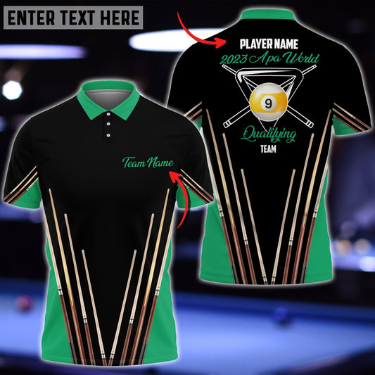 Tendpins Billiard 2023 APA World Personalized Name Shirt BIA0863