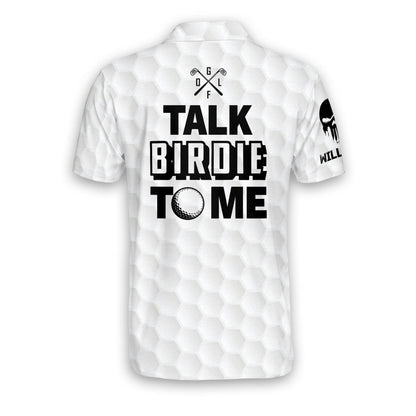 Talk Birdie To Me Golf Polo Shirt GM0031