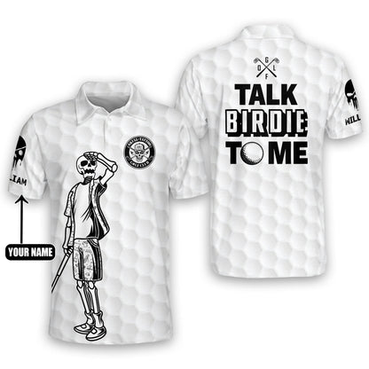 Talk Birdie To Me Golf Polo Shirt GM0031