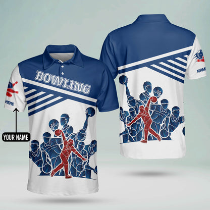 Custom Bowling Polo For Men And Women BM0089