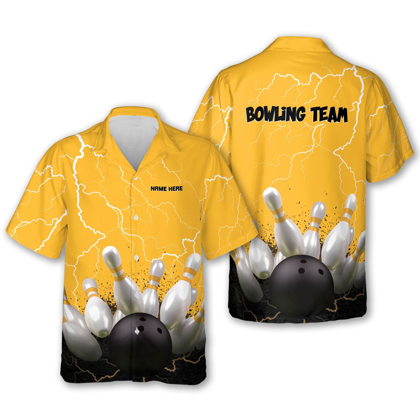 Custom King Pin Bowling Hawaiian Shirt HB0068