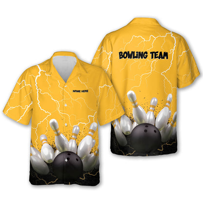 Custom King Pin Bowling Hawaiian Shirt HB0068