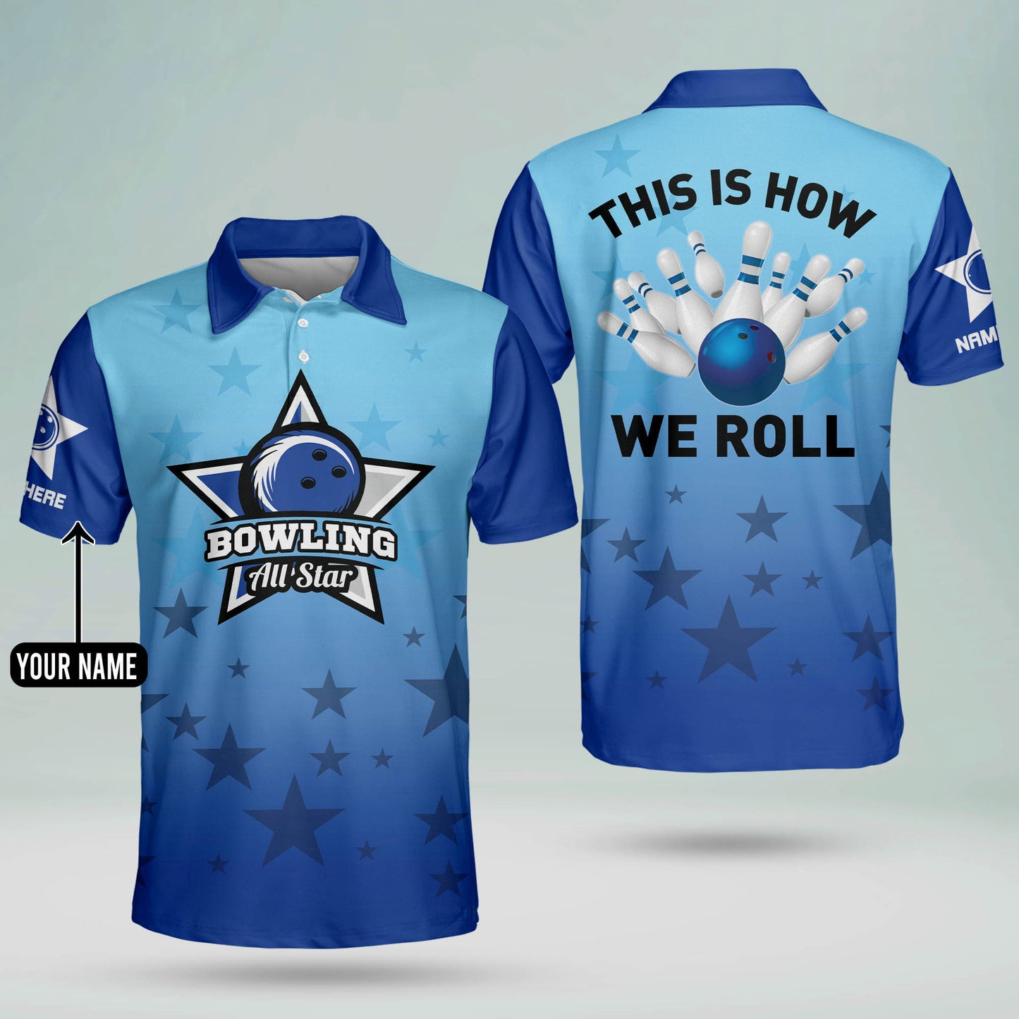 This Is How We Roll Bowling Shirts BM0084