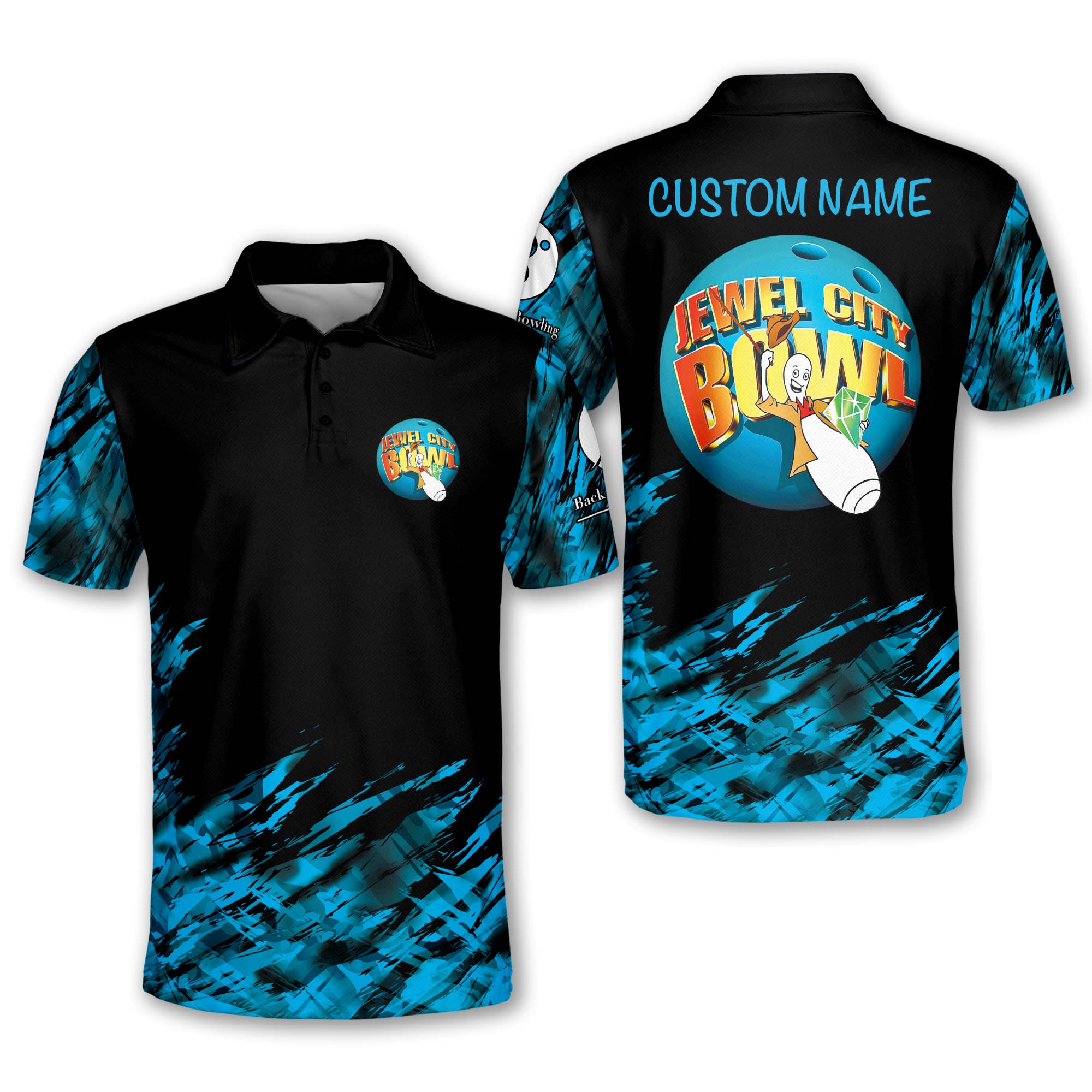 Custom Bowling Shirts for Men - Eagles Short Sleeve Bowling Team Shirts for Men - Men's Customized American Flag Designer Bowling Shirt for Men