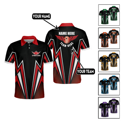 Strike King Bowling Polo Shirts BM0074