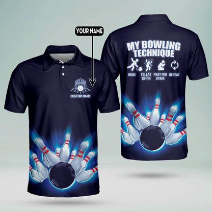 bowling t shirts cheap