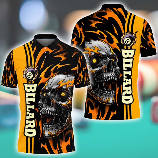 Tendpins Billiard Skull Player Unisex Shirt BIA0840