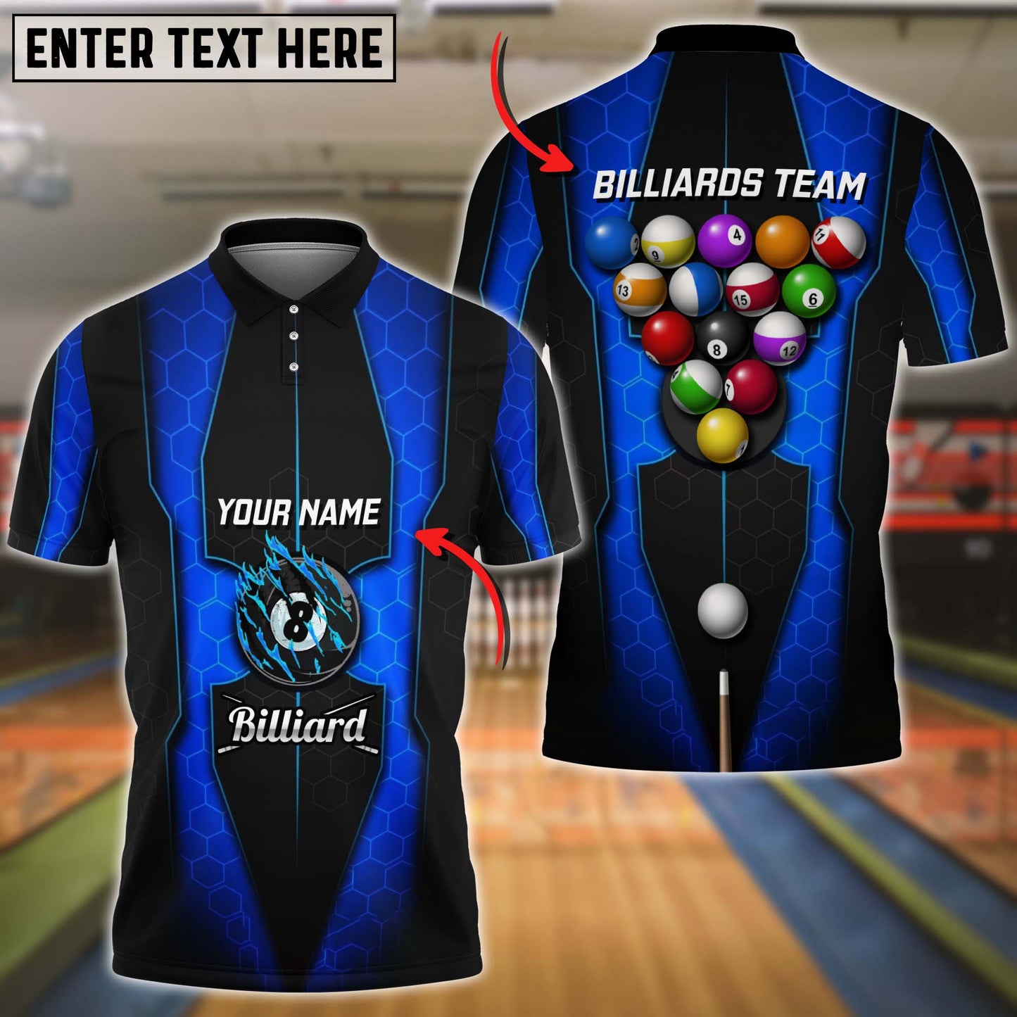 Tendpins Billiard Ball Player Unisex Shirt BIA0882