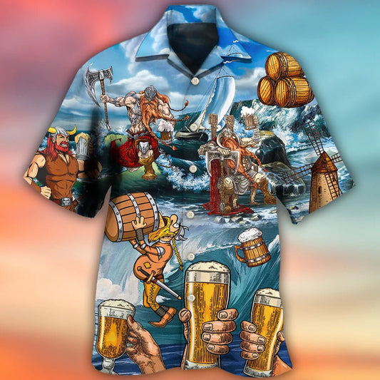 Beer Viking Beer Hawaiian Shirt I Love It And I Drink It Hawaii Shirt Men Women HO0146