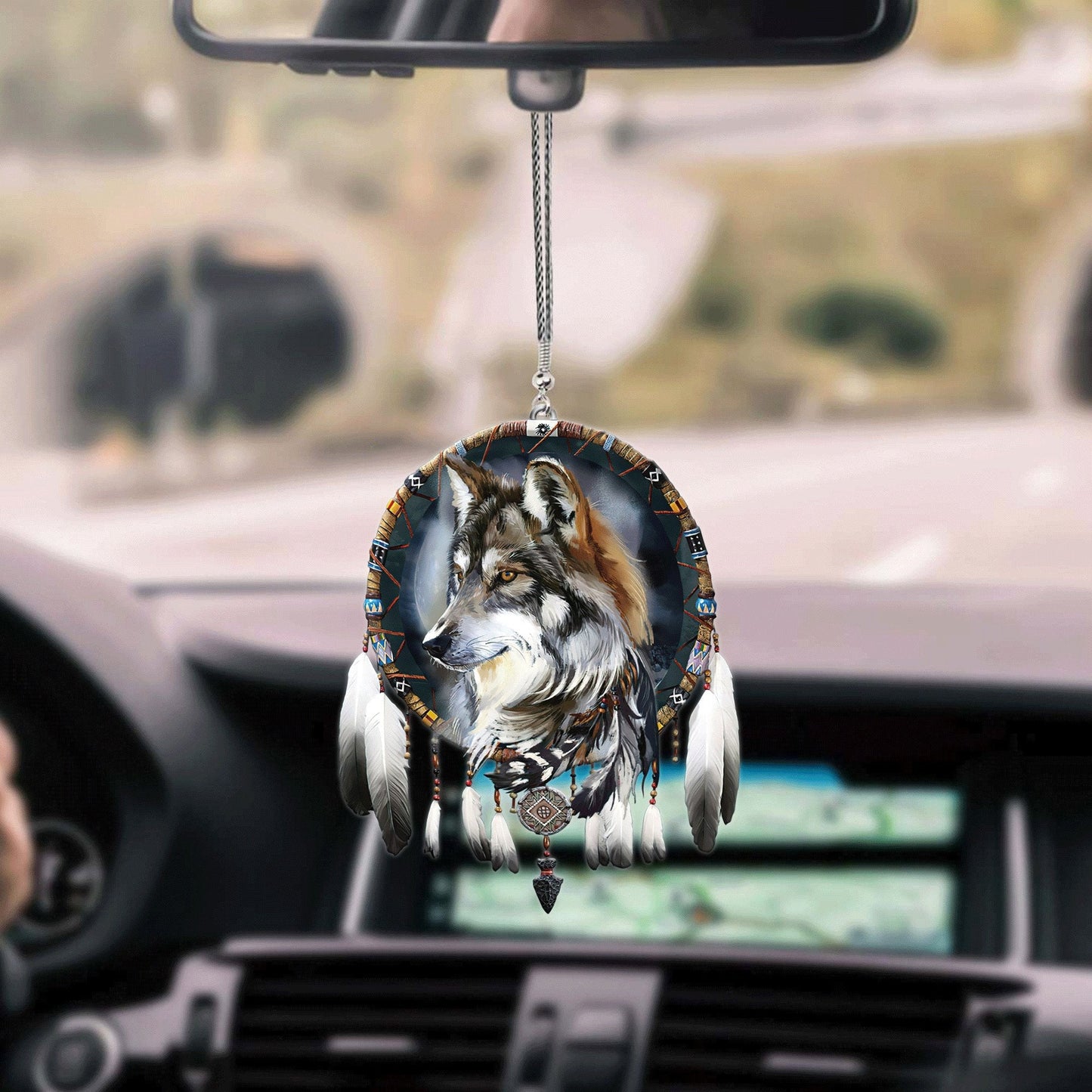 Tendpins Native American Unique Design Car Hanging Ornament OO0027