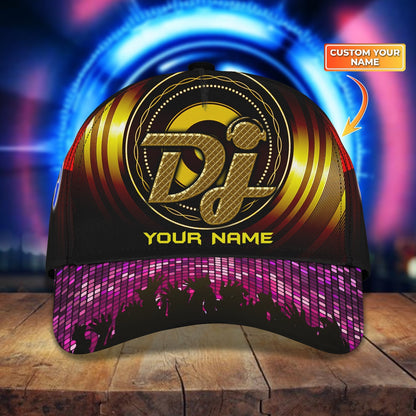 3D Classic Cap Dj Personalized Name 3D Capnama1445 Tendpins CA2339