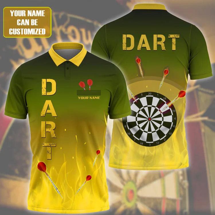 Tendpins Darts For Team Design Multicolor Option Customized Darts Polo Shirt, Dartboard DMA0012