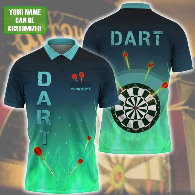 Tendpins Darts For Team Design Multicolor Option Customized Darts Polo Shirt, Dartboard DMA0012