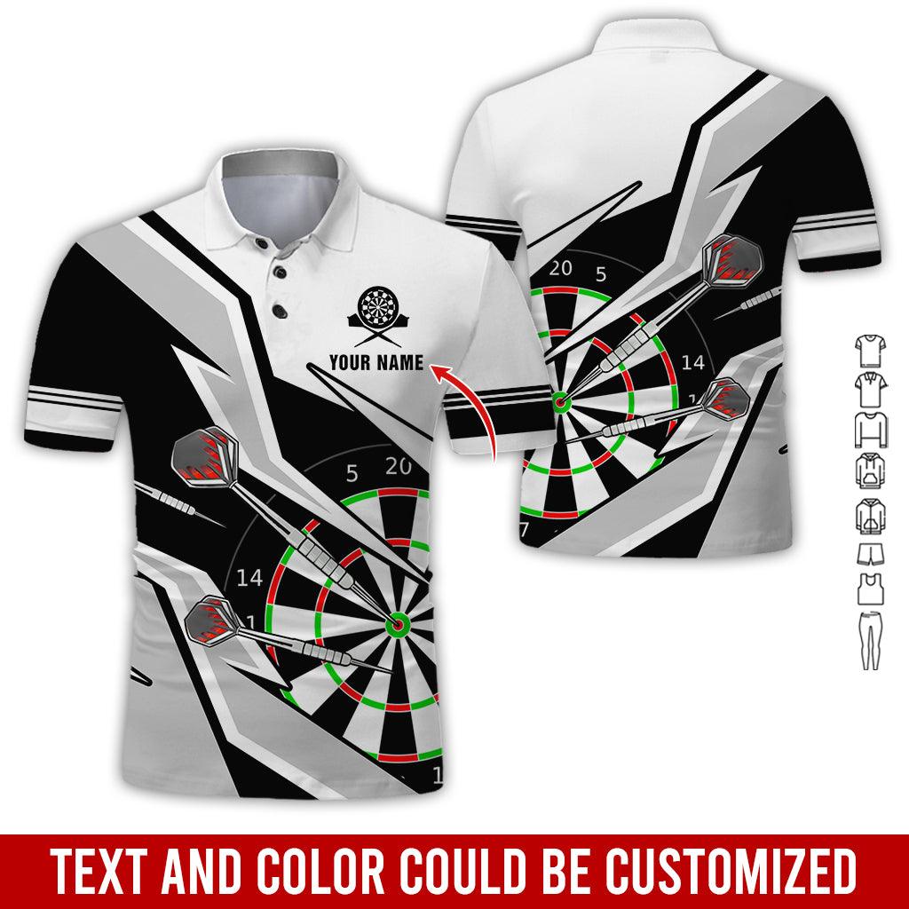 Tendpins Darts For Team Design Multicolor Option Customized Darts Polo Shirt, Perfect Gift For Darts Lovers, Darts Players DMA0011