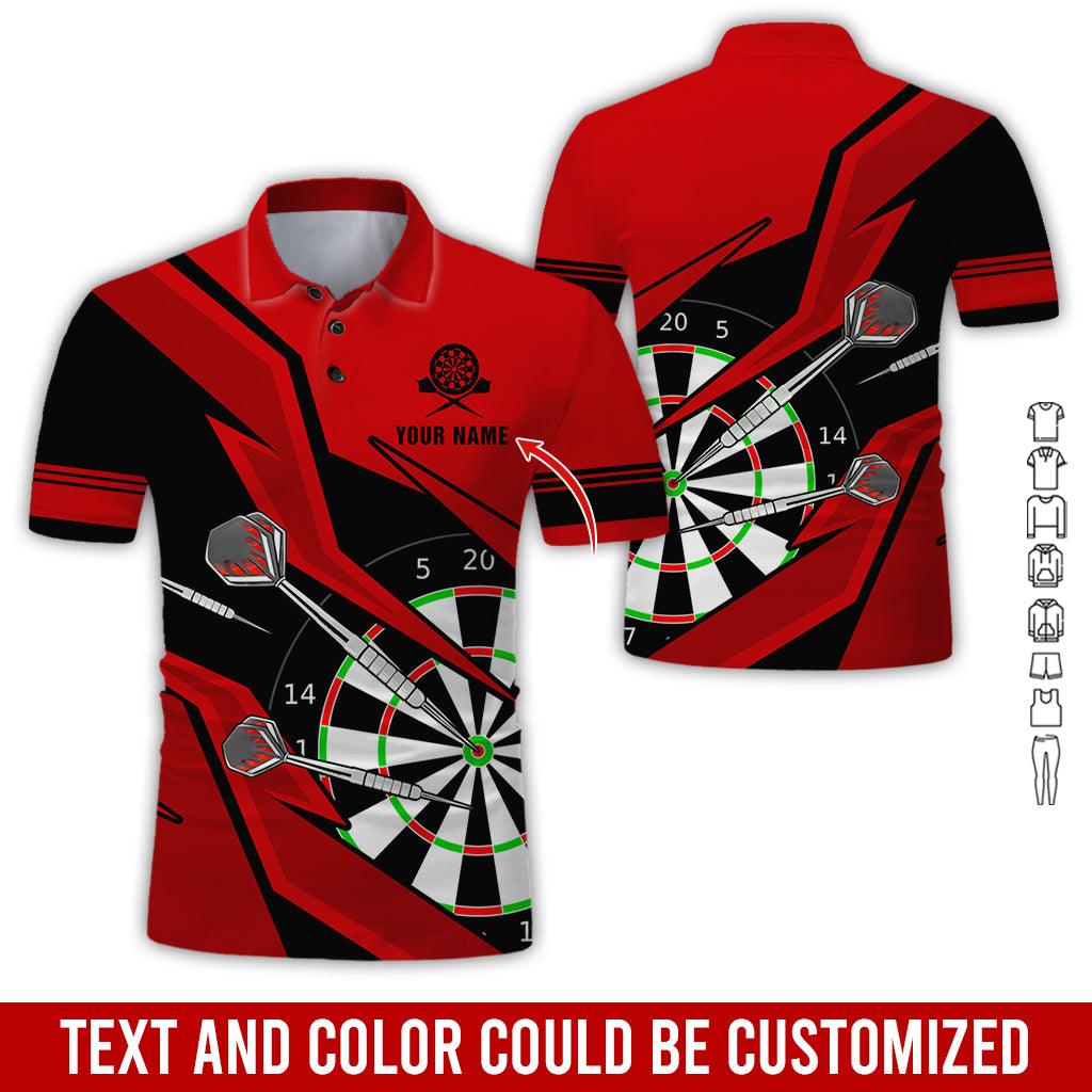 Tendpins Darts For Team Design Multicolor Option Customized Darts Polo Shirt, Perfect Gift For Darts Lovers, Darts Players DMA0011