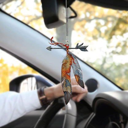 Native American Car Hanging Ornament, Gift For New Car OO0037