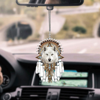 Cute Native American Car Hanging Ornament, Native American Hanging Mirror Decoration For Car SO1068