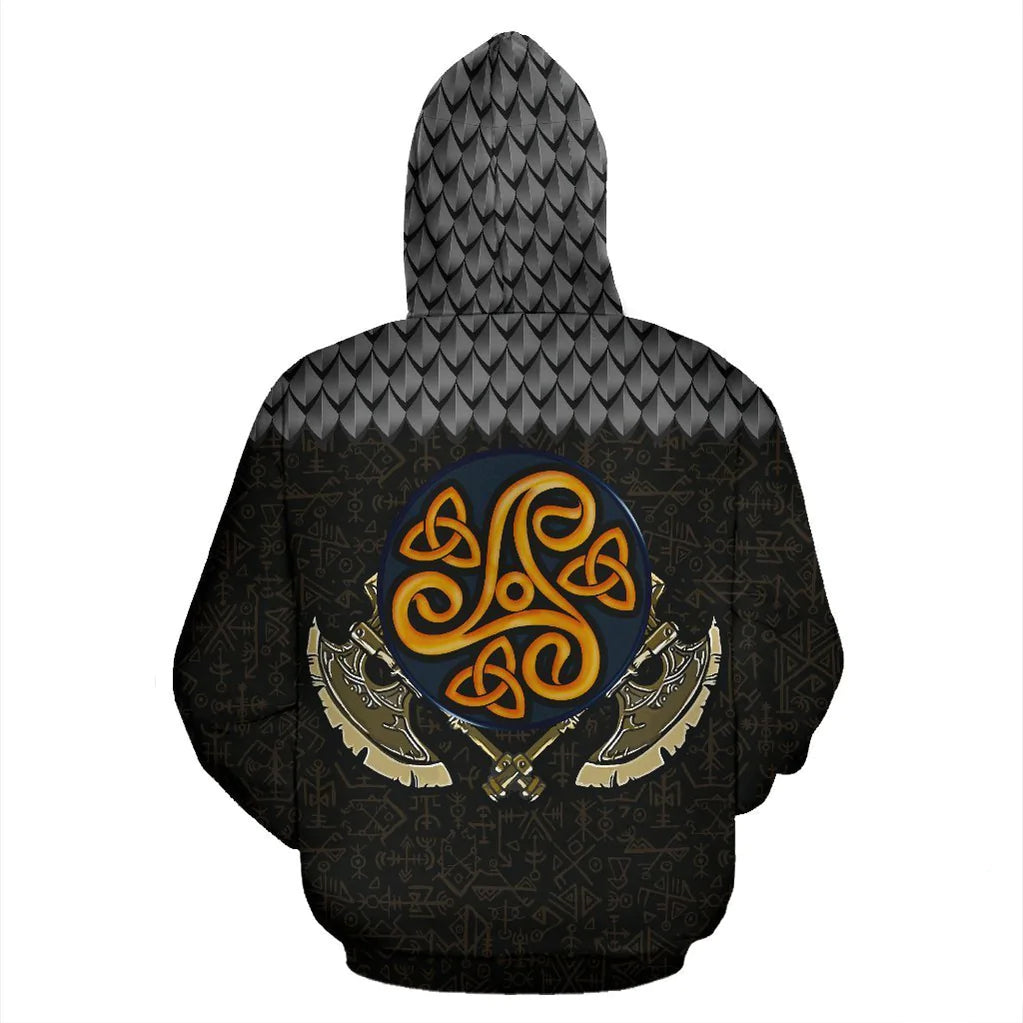 Viking Warrior Pullover Hoodie SO0491