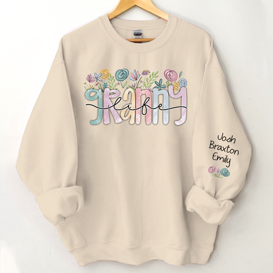 Wildflower Grandma Appreciation Sweatshirt SO1162