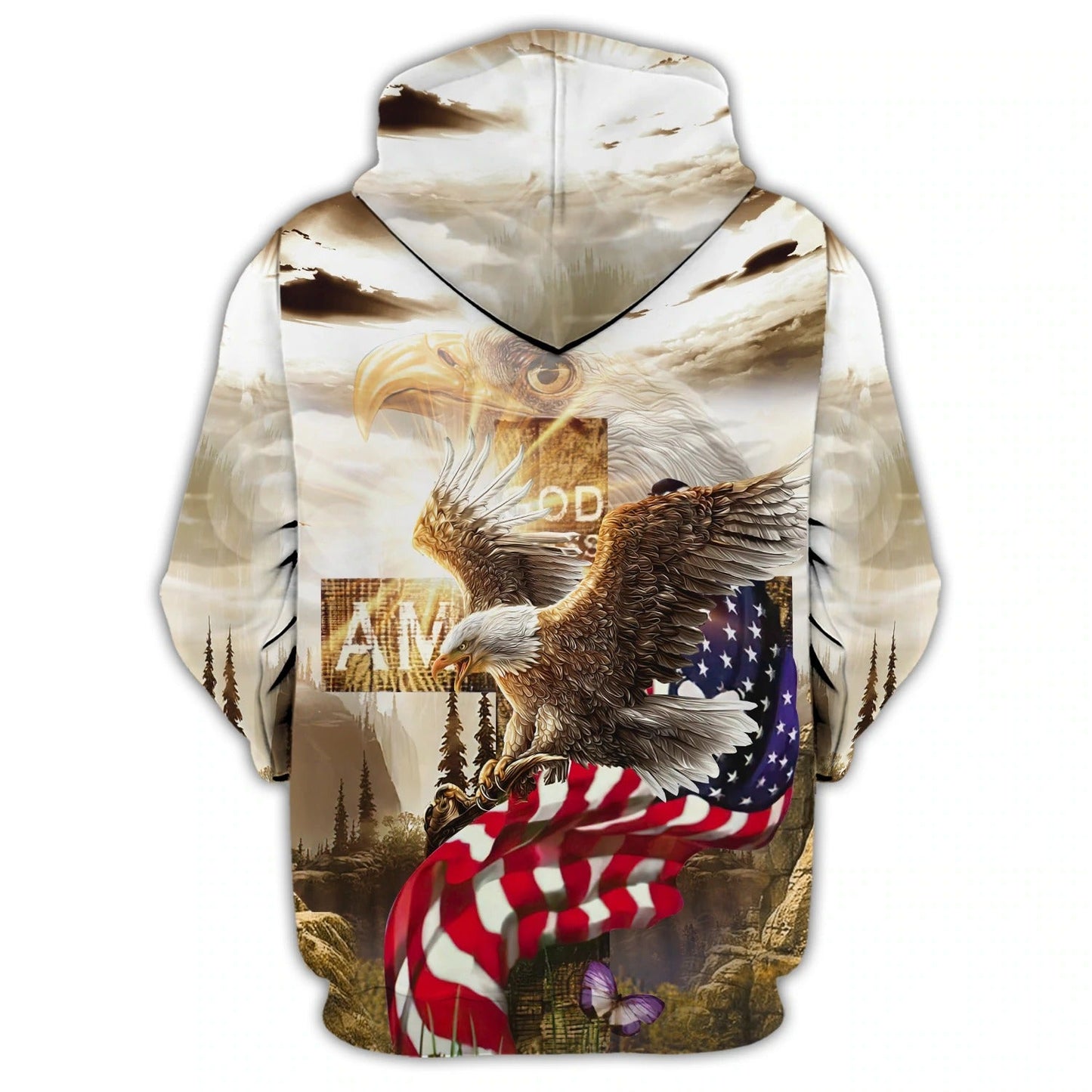 Independence Day Is Coming God Bless American 3D All Over Print Shirt Bomber Hawaiian Shirt 4Th Of July Hoodie TO0149