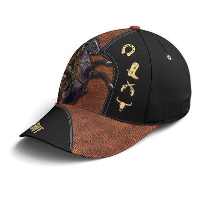 Baseball Cap For Cowboys Classic Leather Tendpins CO0162