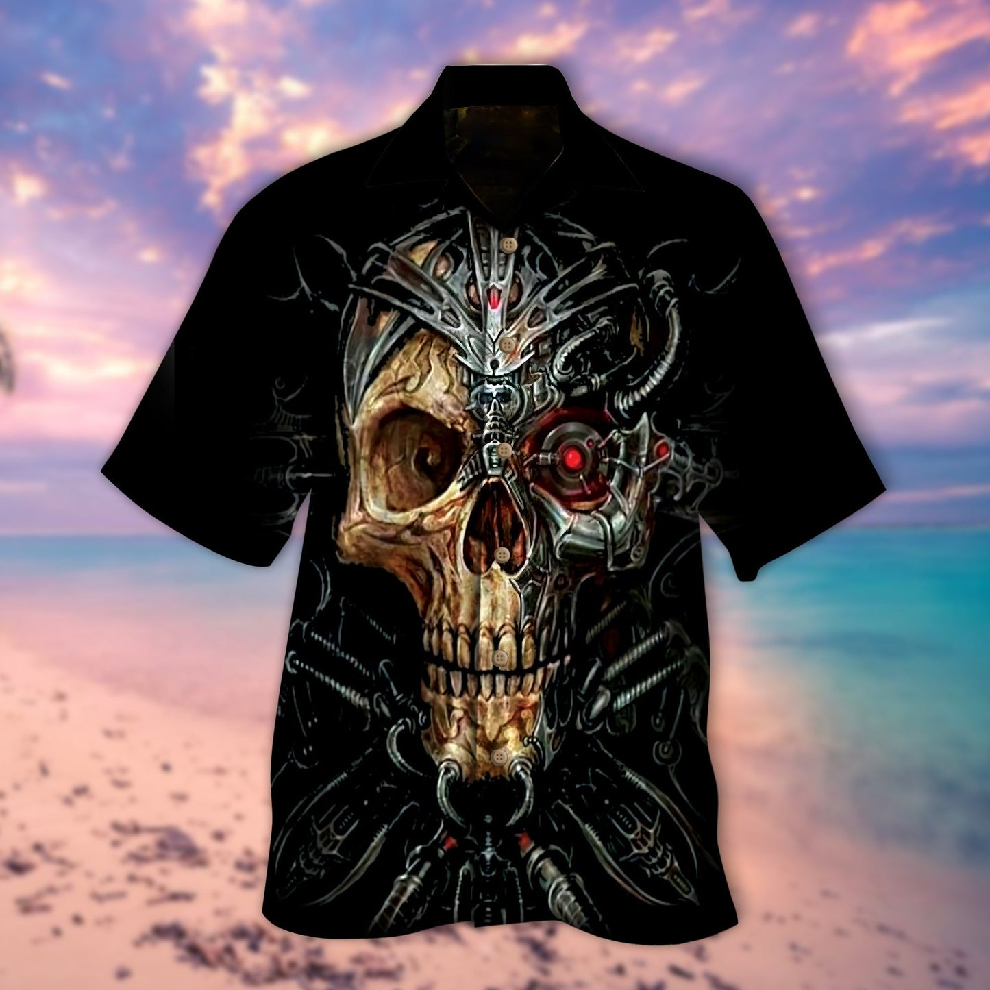 Tendpins Mechanic Skull Hawaiian Shirt Men Women All Size HO5293