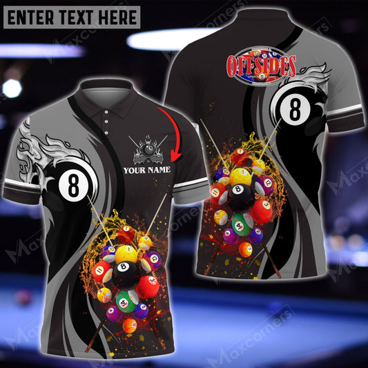 Tendpins Billiards Personalized Name 3D Shirt For Ray Richardson BIA0082