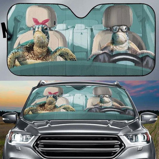 Sea Turtle Car Sunshade For Summer, Best Car Sun Shade SO0378