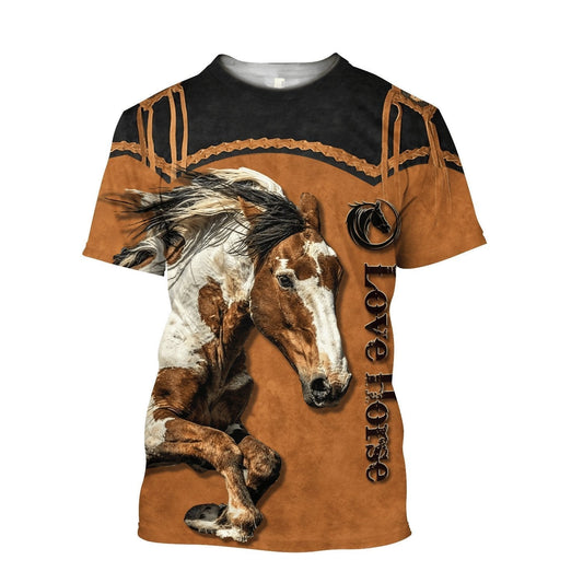 Tendpins American Paint Horse Native American Cowboy Unisex Shirts TO1547