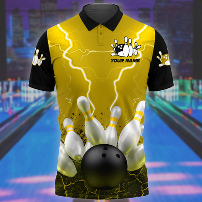 Custom Bowling Polo Shirts Unisex BO0278