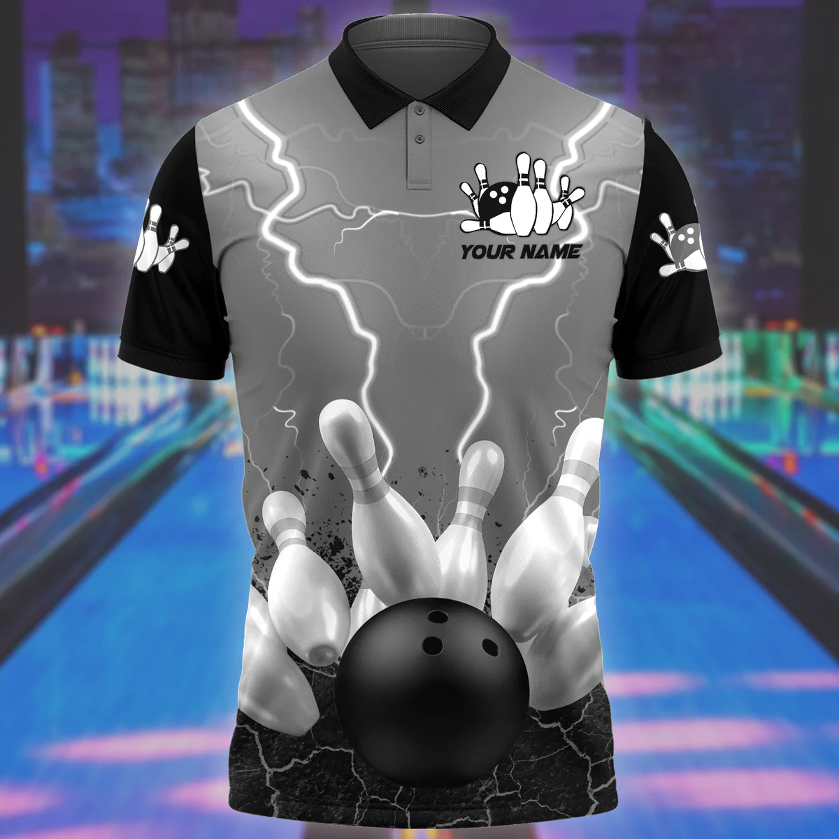 Custom Bowling Polo Shirts Unisex BO0278