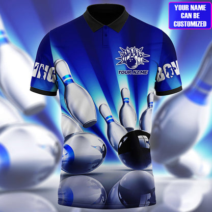 Custom Bowling Polo Shirts Unisex BO0277