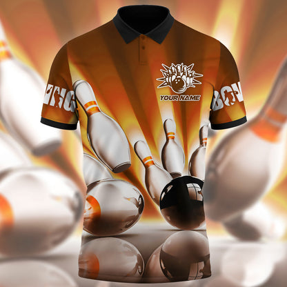 Custom Bowling Polo Shirts Unisex BO0277