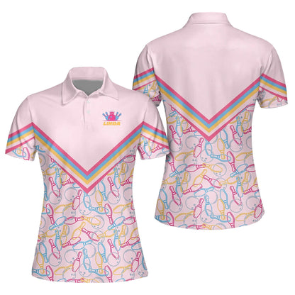 Custom Bowling Shirt Pattern Ladies BW0025