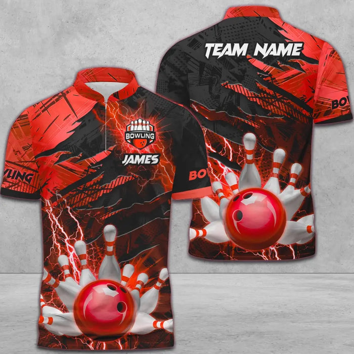 Custom Bowling Jersey For Team BO0171