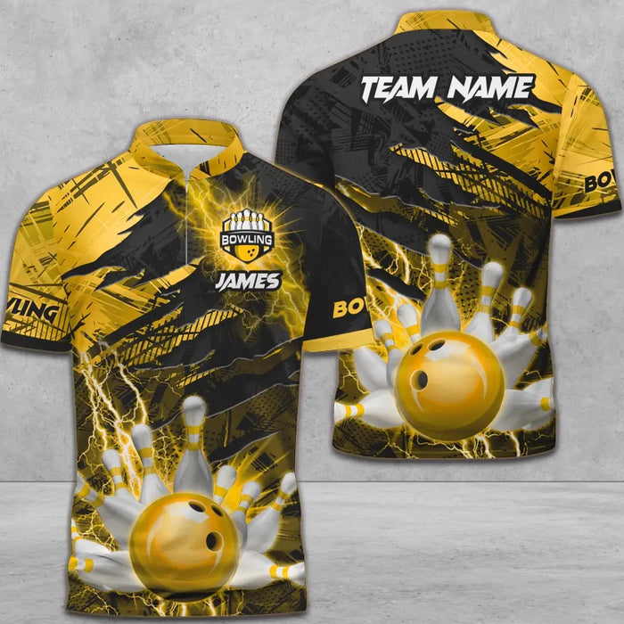 Custom Bowling Jersey For Team BO0171