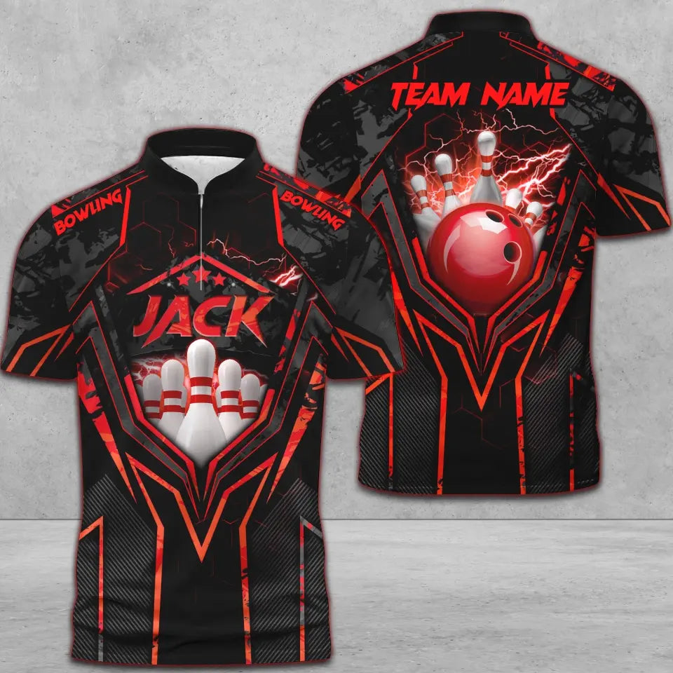 Custom Bowling Jerseys For Team BO0365